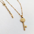 ALICE Waterproof Key Necklace 18k Gold