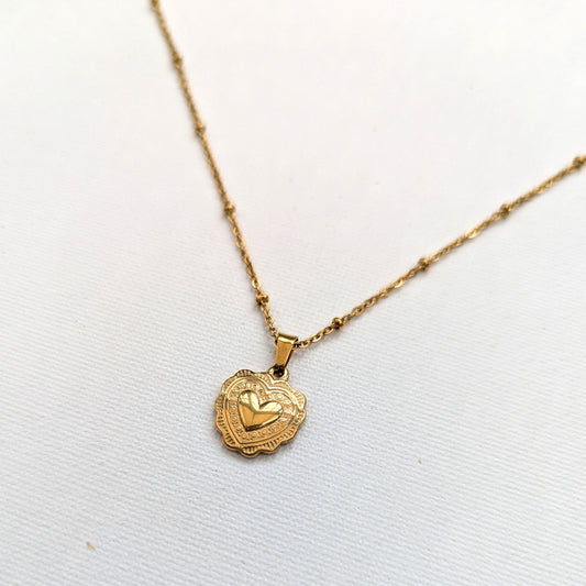 CLEO Waterproof Heart Necklace