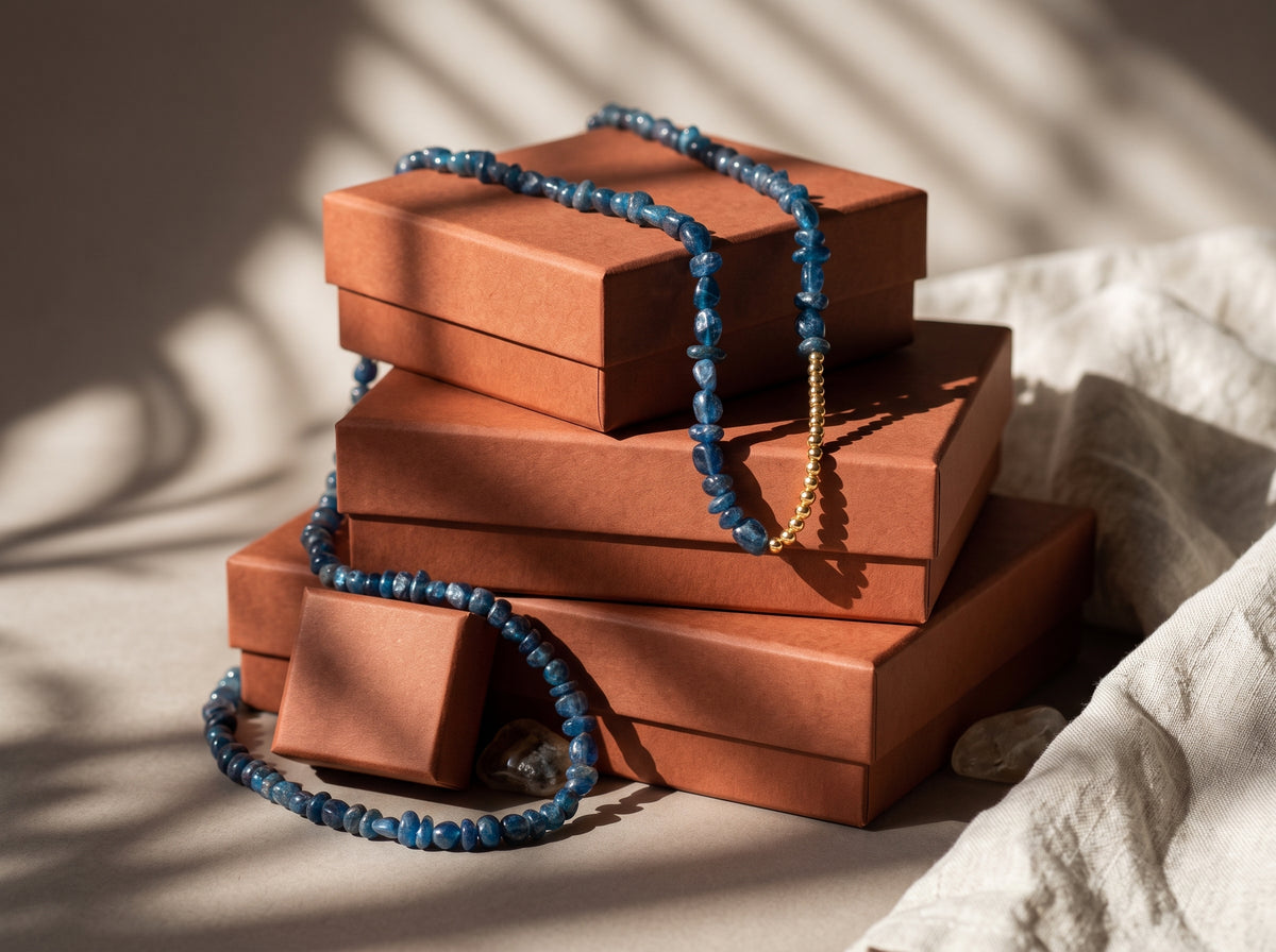 HYDRA Blue Apatite Necklace