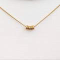 ODYSSEY Waterproof Gold Necklace with Six Discs