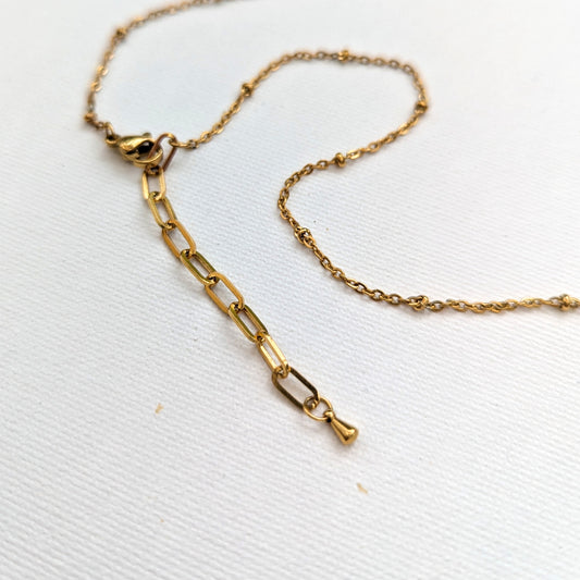 ODYSSEY Waterproof Gold Necklace with Six Discs